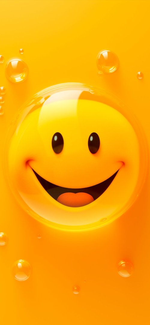 Happy Smiley Face - emoji Wallpaper