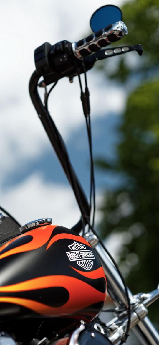Harley Davidson Flame Tank - Related OpersCraft wallpaper