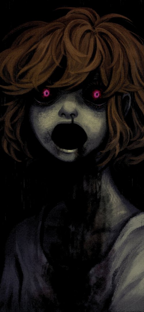 Haunted Doll Portrait - Related Darkify wallpaper