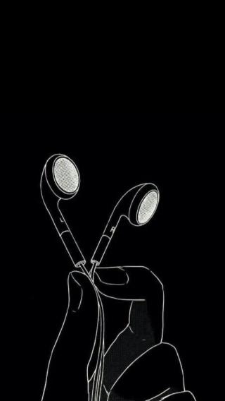 Headphones in Hand Sketch - Related OpersCraft wallpaper