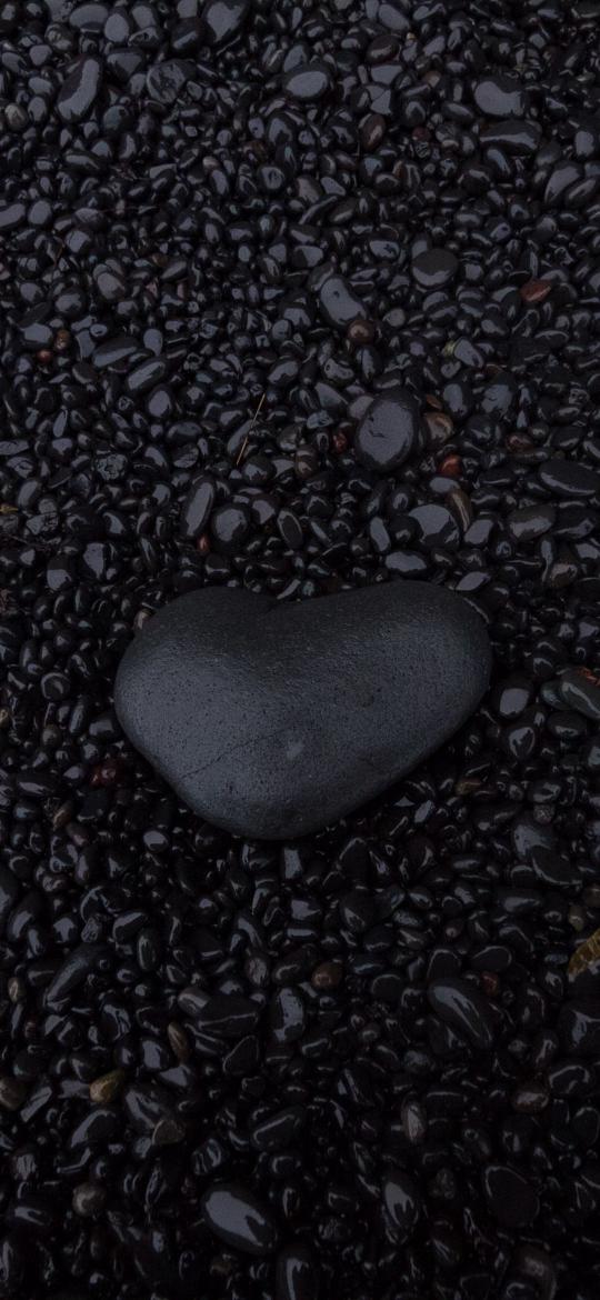 Heart Stone Black Beach - Related OpersCraft wallpaper