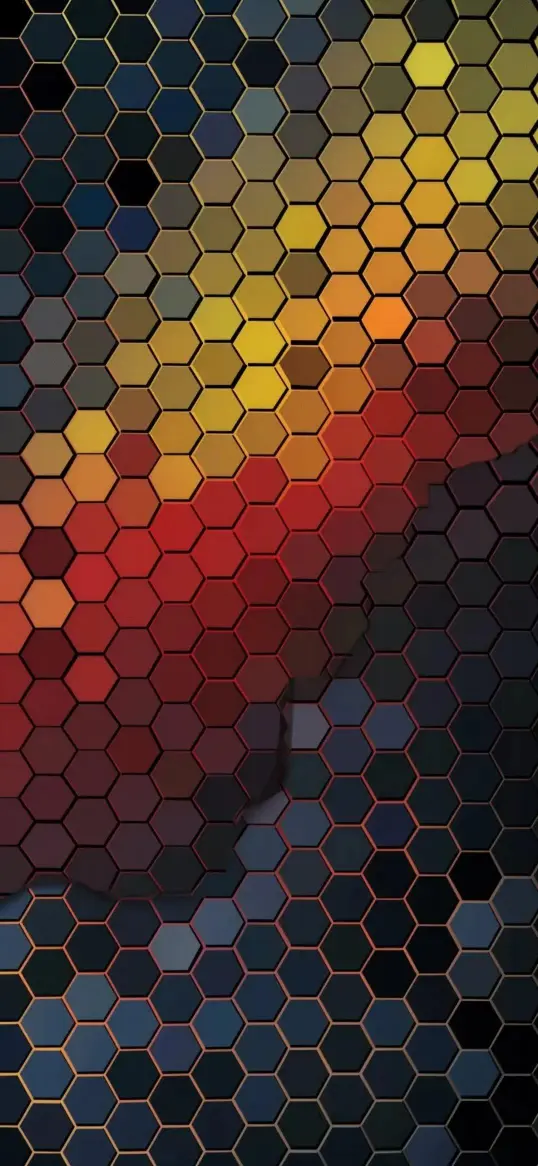 Hexagon Gradient Pattern - Related StockWalls wallpaper