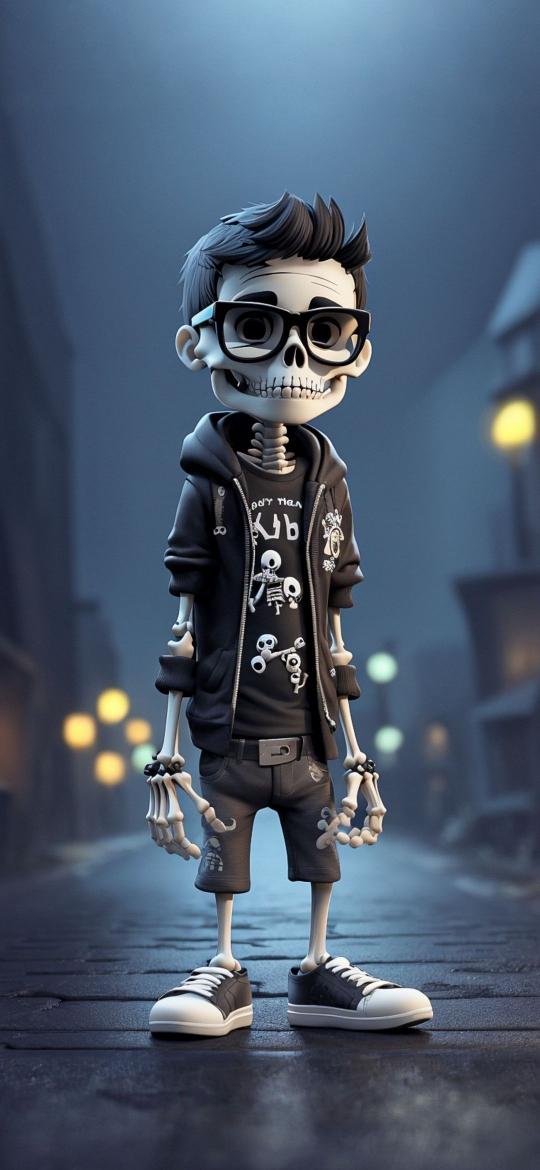 Hipster Skeleton Dude - Related OpersCraft wallpaper