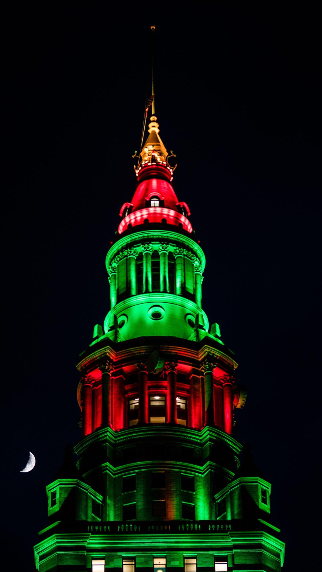 Holiday Tower Night