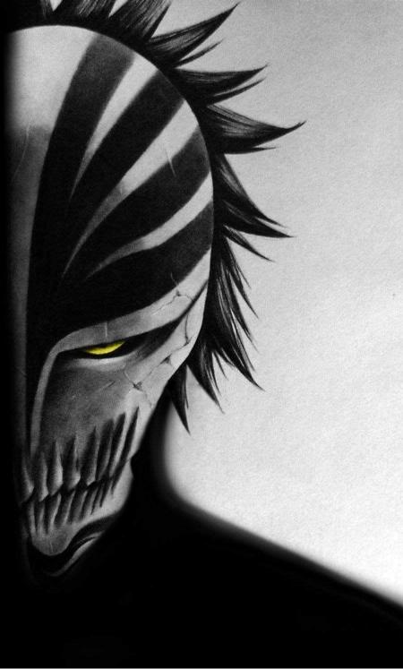 Hollow Mask Monochrome - Related OpersCraft wallpaper