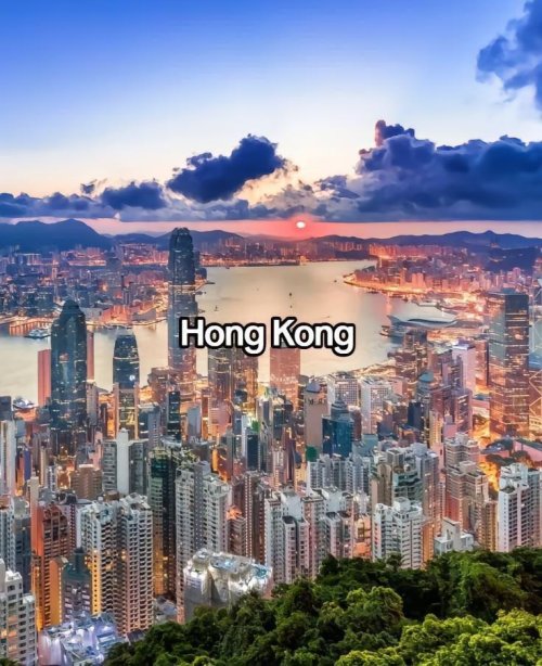Hong Kong Skyline Sunset - Related OpersCraft wallpaper
