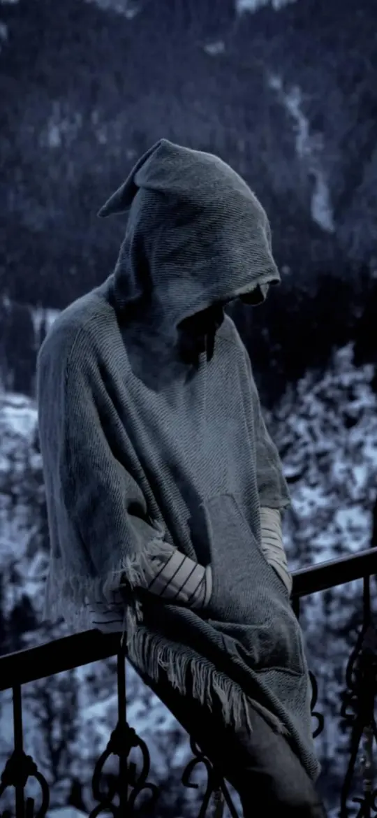 Hooded Figure in Winter - Related OpersCraft wallpaper