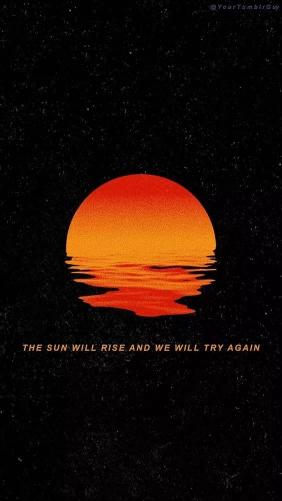 Hopeful Sunset Reflection - Related OpersCraft wallpaper