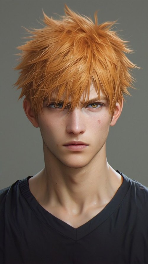 Ichigo Kurosaki Realistic Portrait - Related OpersCraft wallpaper