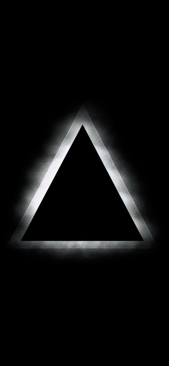 Illuminated Triangle on Black - Related OpersCraft wallpaper
