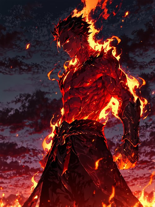 Inferno Anime Warrior - Related OpersCraft wallpaper