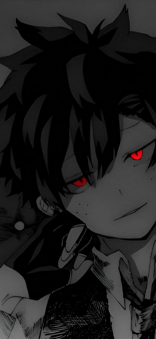 Intense Red-Eyed Anime Gaze - Related OpersCraft wallpaper