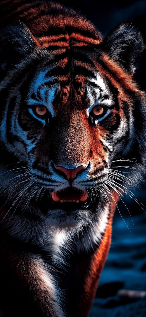 Intense Tiger Portrait