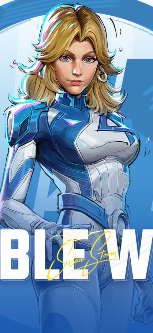 Invisible Woman Portrait - Related Desktop & Laptop wallpaper