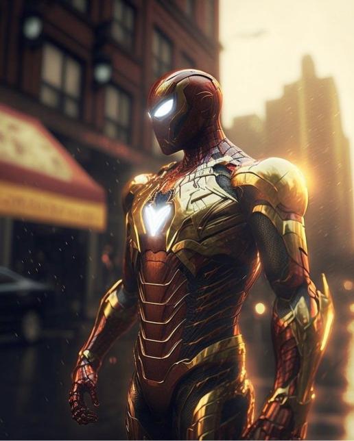 Iron Spider Armor Cityscape - Related OpersCraft wallpaper