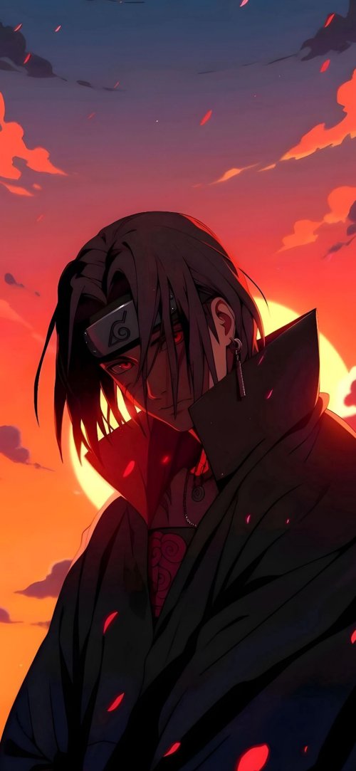 Itachi Uchiha Sunset