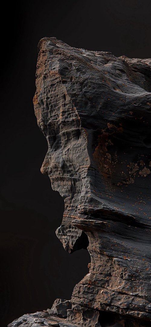 Jagged Rock Formation Profile - Related StockWalls wallpaper