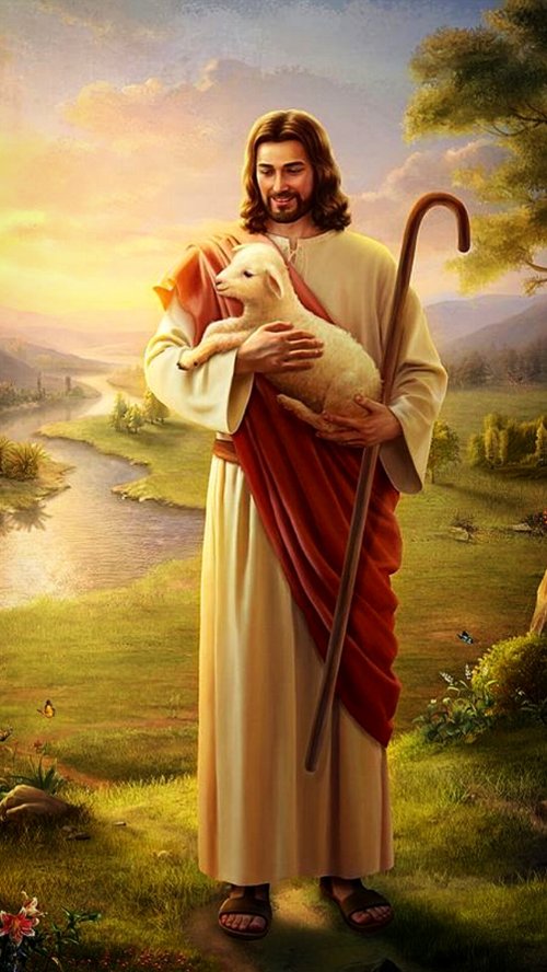 Jesus with Lamb Artwork - Related OpersCraft wallpaper