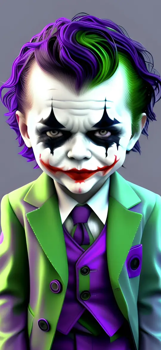 Joker Child Portrait - Related OpersCraft wallpaper
