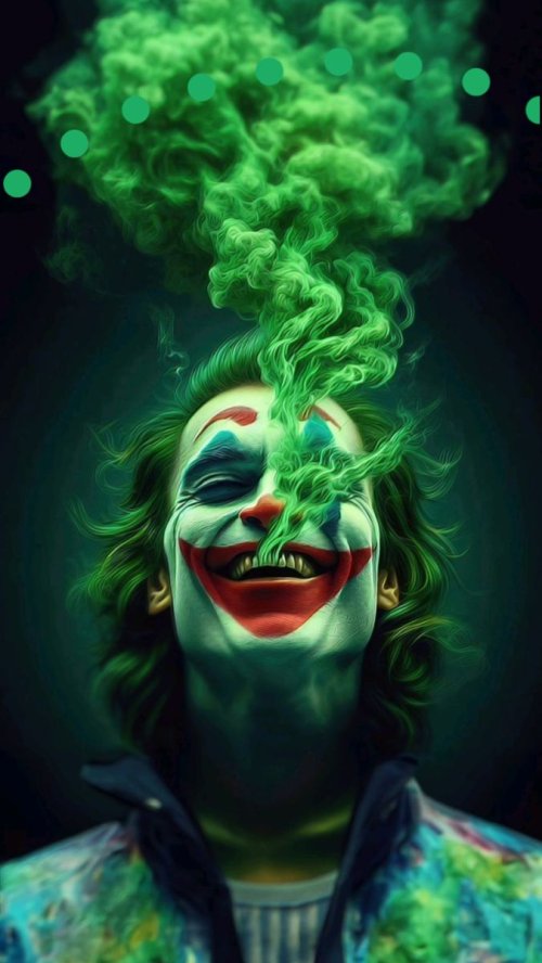 Joker Green Smoke - Related OpersCraft wallpaper