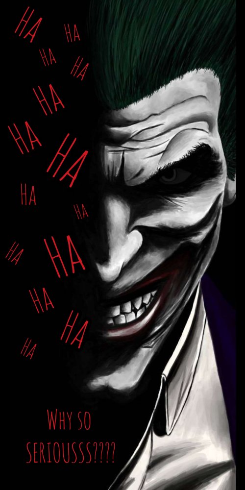 Joker's Dark Grin