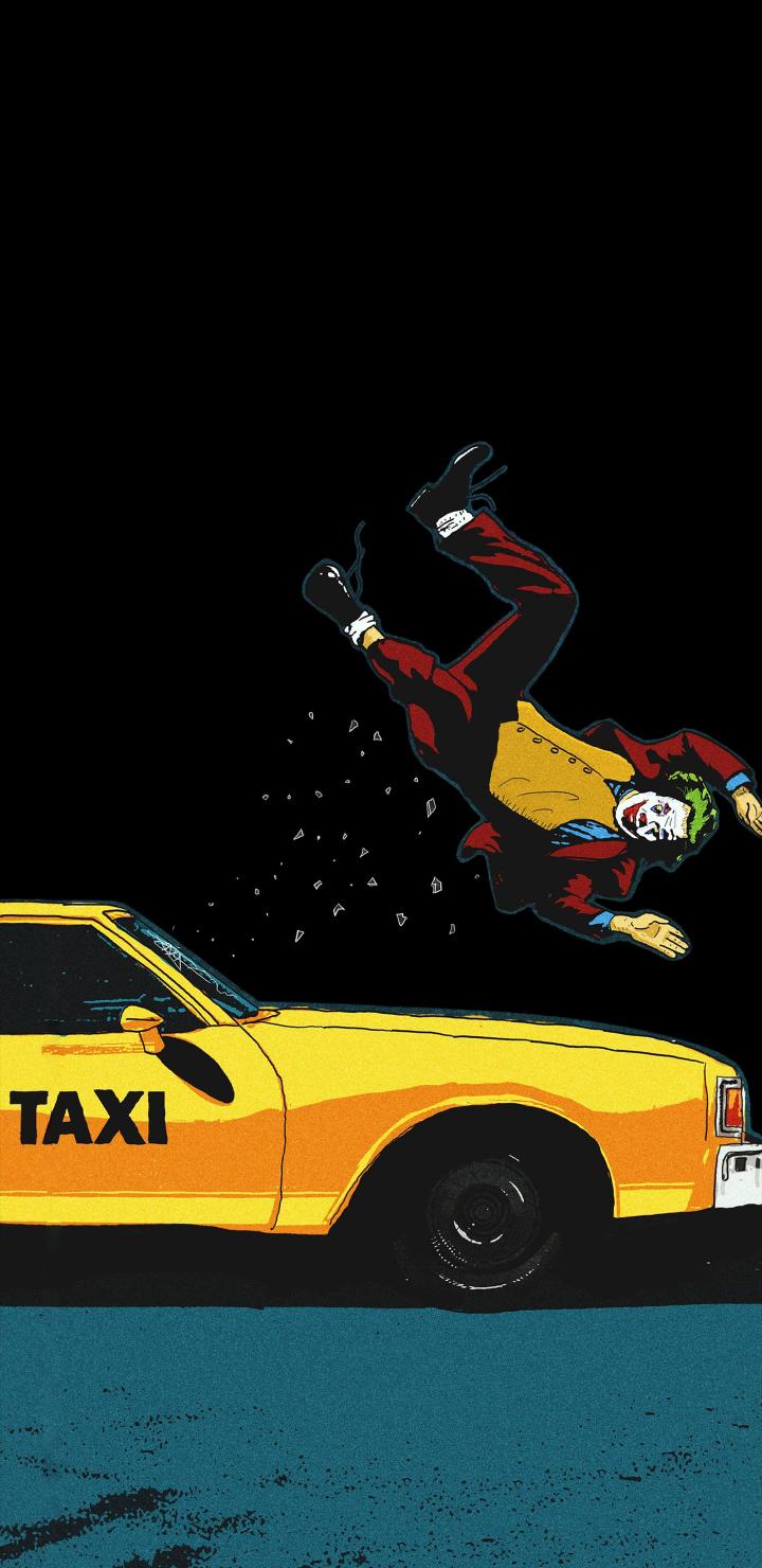 Joker Taxi Fall