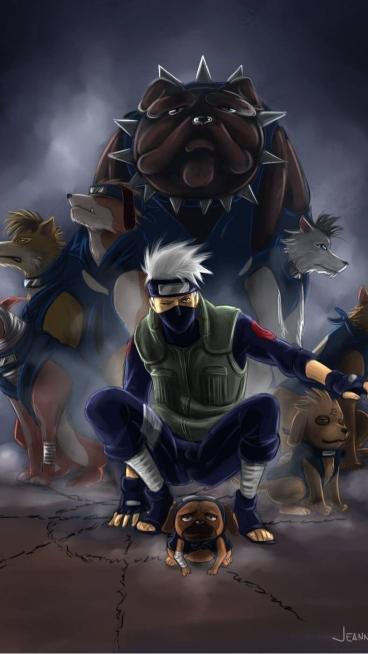 Kakashi and Ninja Dogs - Related OpersCraft wallpaper