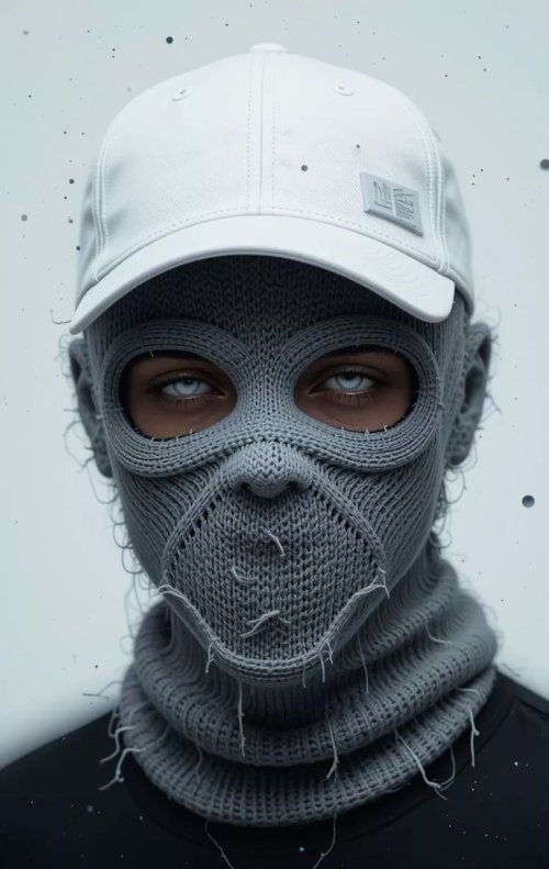 Knitted Mask Portrait - Related OpersCraft wallpaper