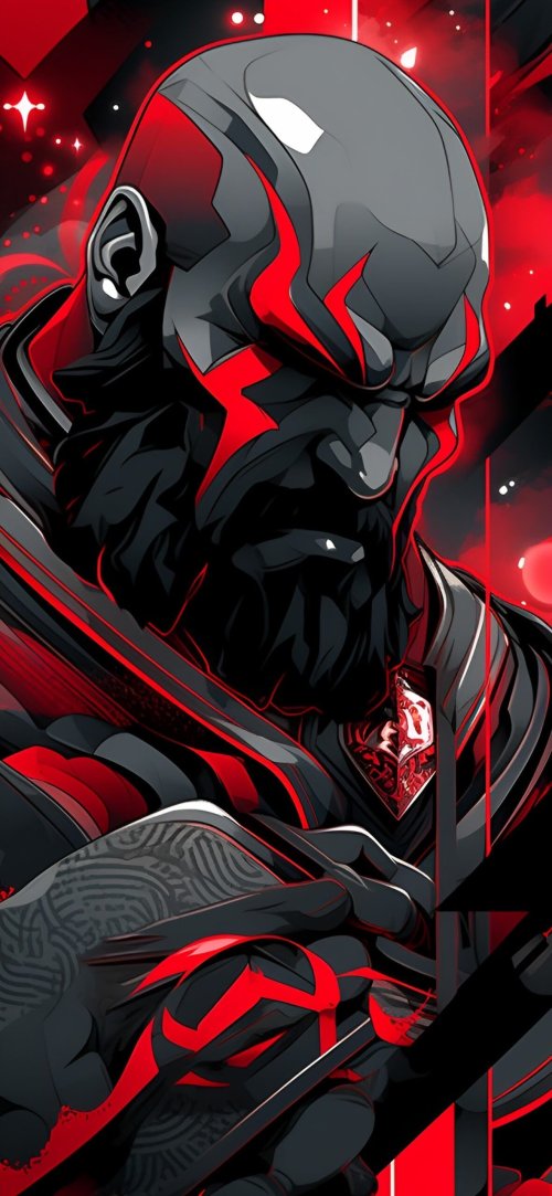 Kratos Red Accent - Related OpersCraft wallpaper