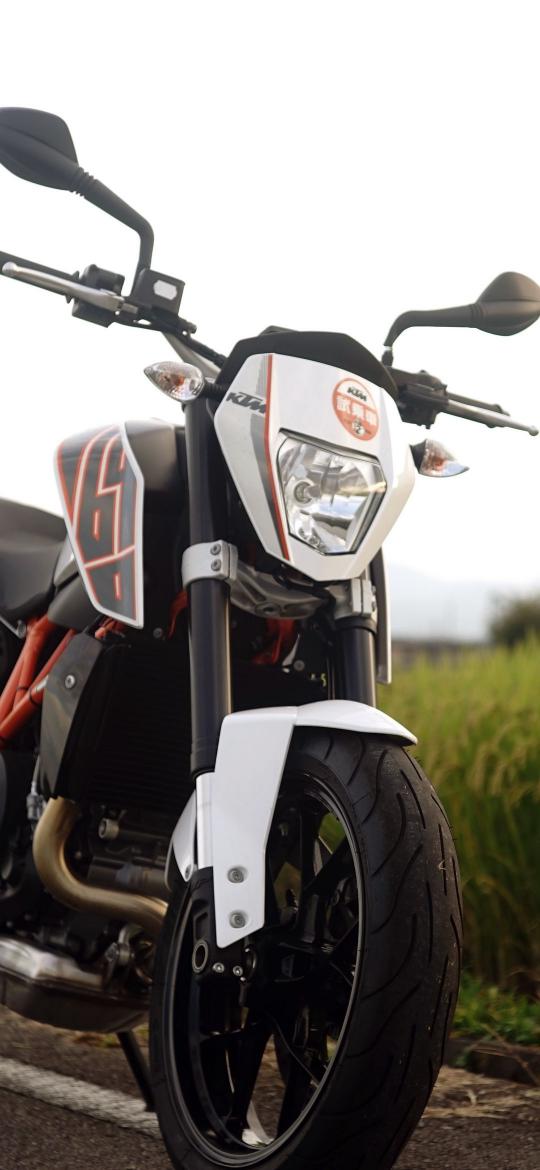 KTM Motorcycle Front View - motorcycle Wallpaper