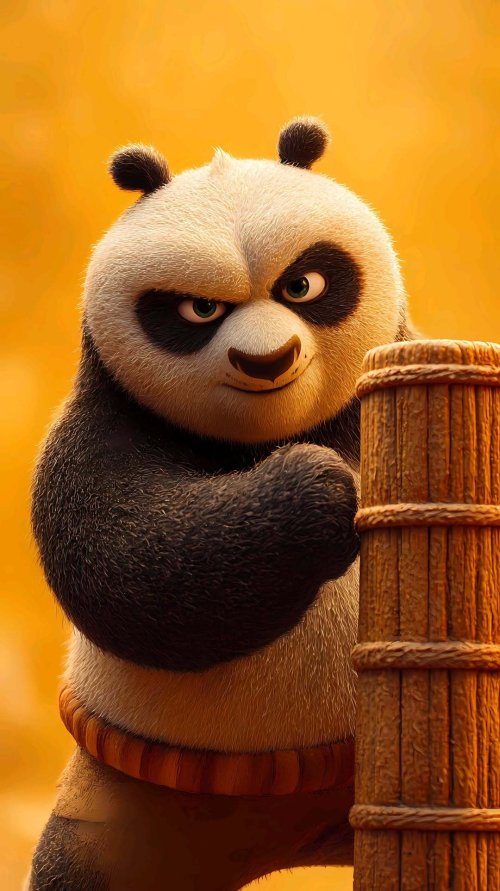 Kung Fu Panda Portrait