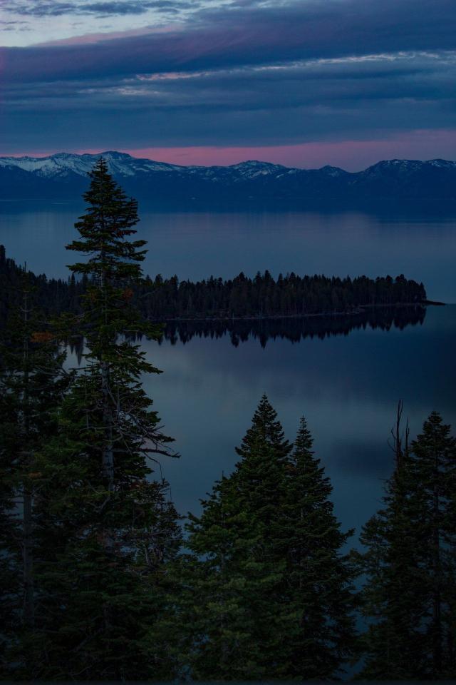 Lake Tahoe Dusk - Related OpersCraft wallpaper