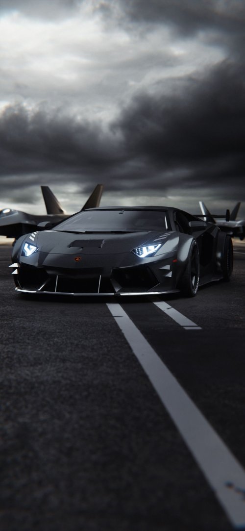 Lamborghini on the Runway - Related OpersCraft wallpaper
