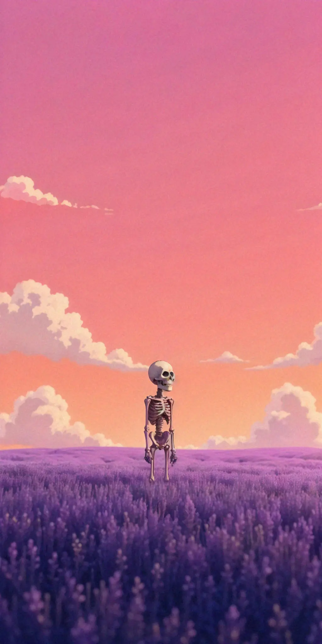 Lavender Field Skeleton - Related OpersCraft wallpaper