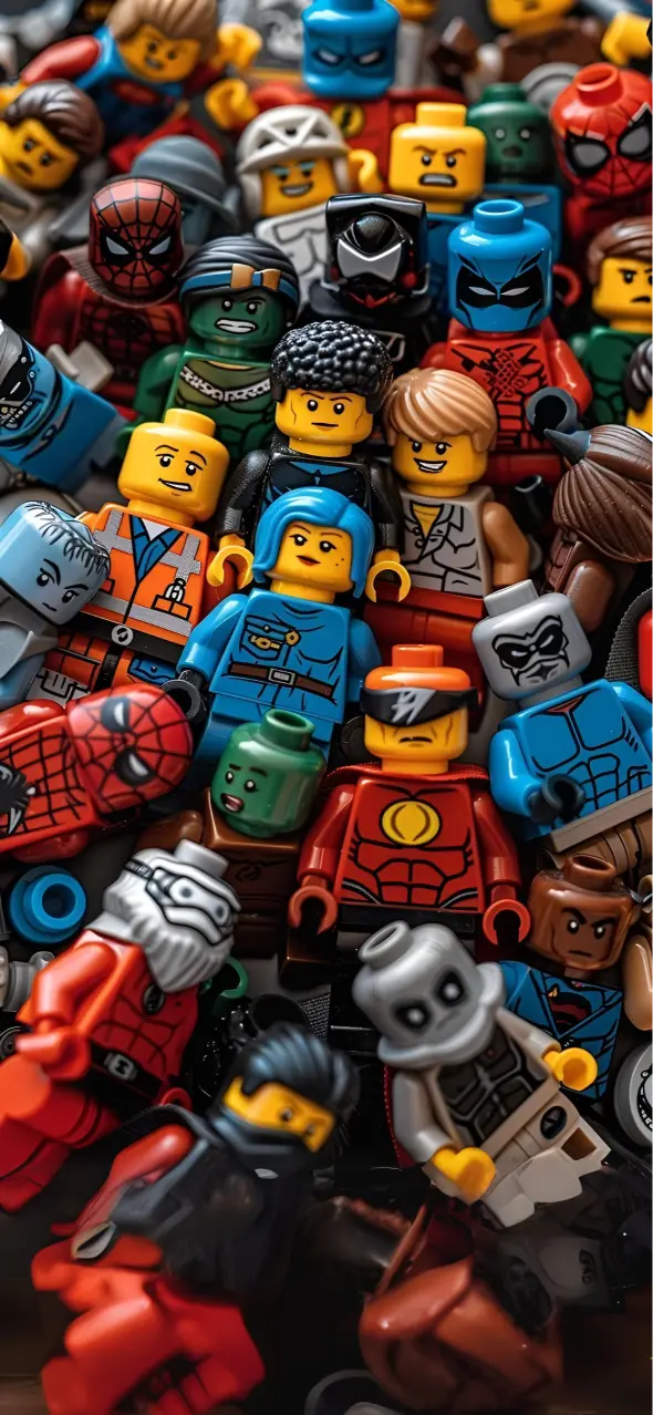 Lego Minifigure Pile-Up - Related OpersCraft wallpaper