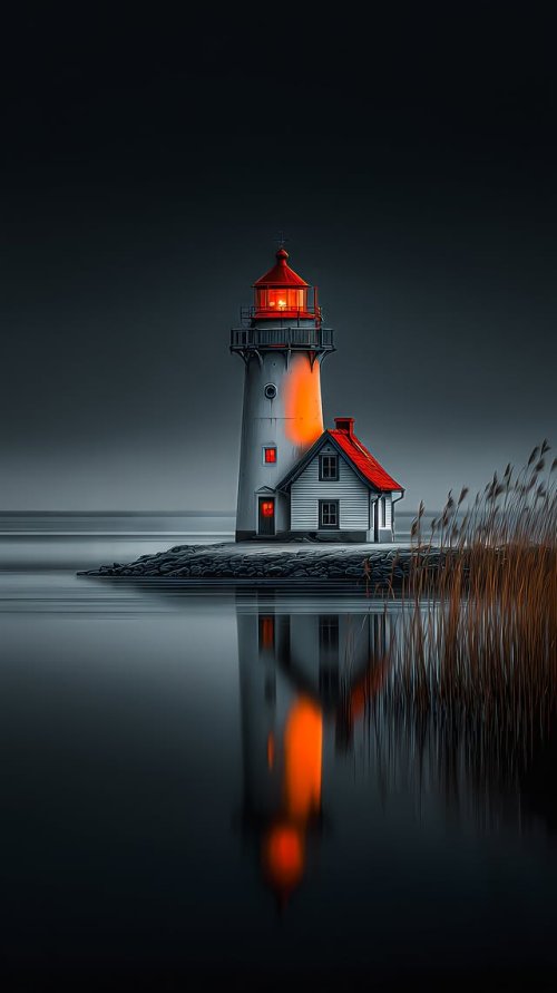 Lighthouse by the Water - Related OpersCraft wallpaper