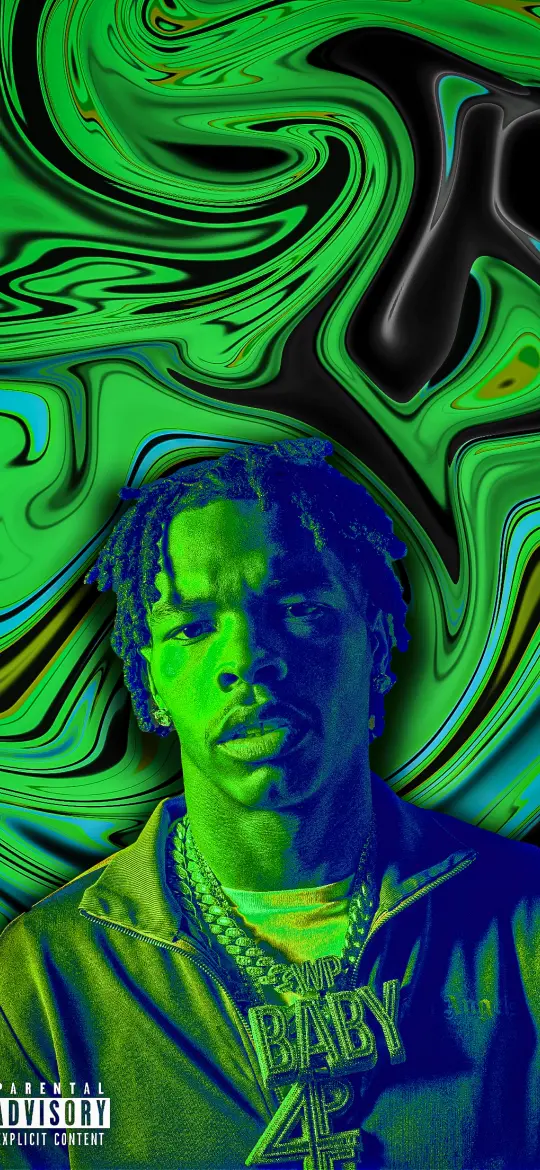Lil Baby Green Swirl - Related OpersCraft wallpaper