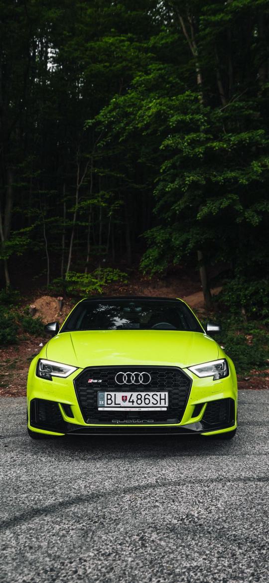 Lime Audi RS3 Forest