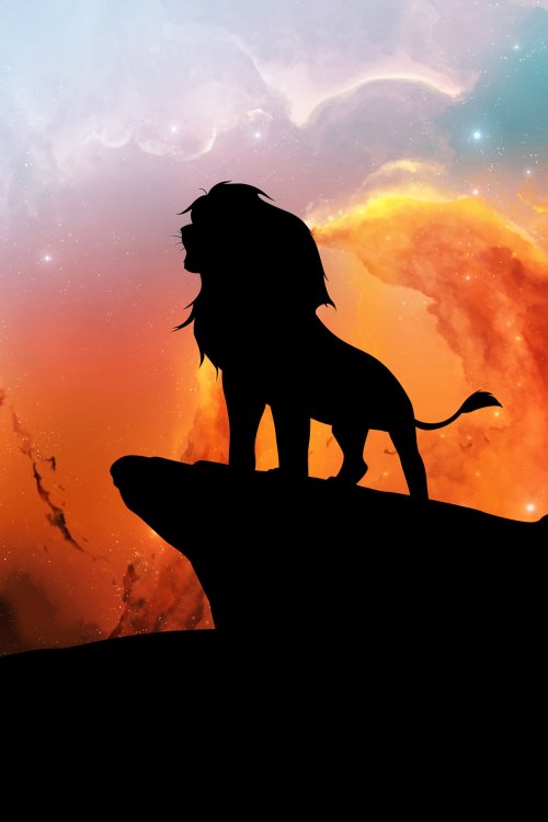 Lion King Silhouette Majesty