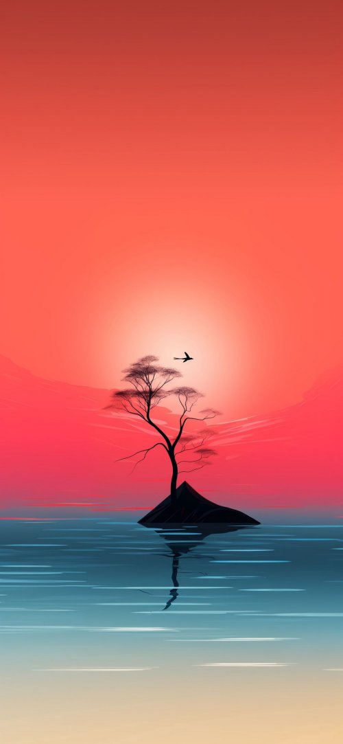 Lone Tree Sunset