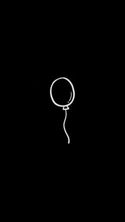 Lonely Balloon Sketch - Related Darkify wallpaper