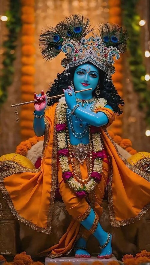 Lord Krishna's Divine Serenity - Related OpersCraft wallpaper