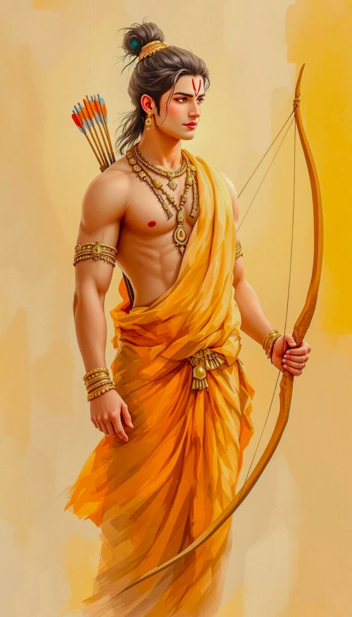 Lord Rama Illustration - Related OpersCraft wallpaper