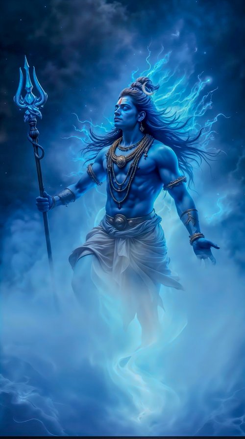 Lord Shiva's Divine Aura