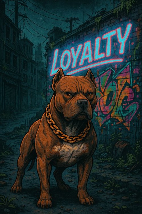 Loyal Pitbull Graffiti - Related OpersCraft wallpaper