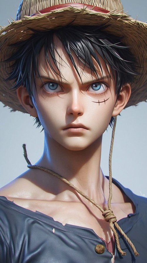 Luffy Straw Hat Portrait - Related OpersCraft wallpaper