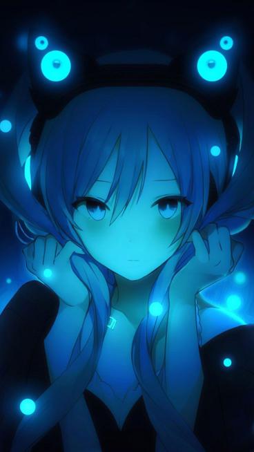 Luminous Anime Girl - Related OpersCraft wallpaper