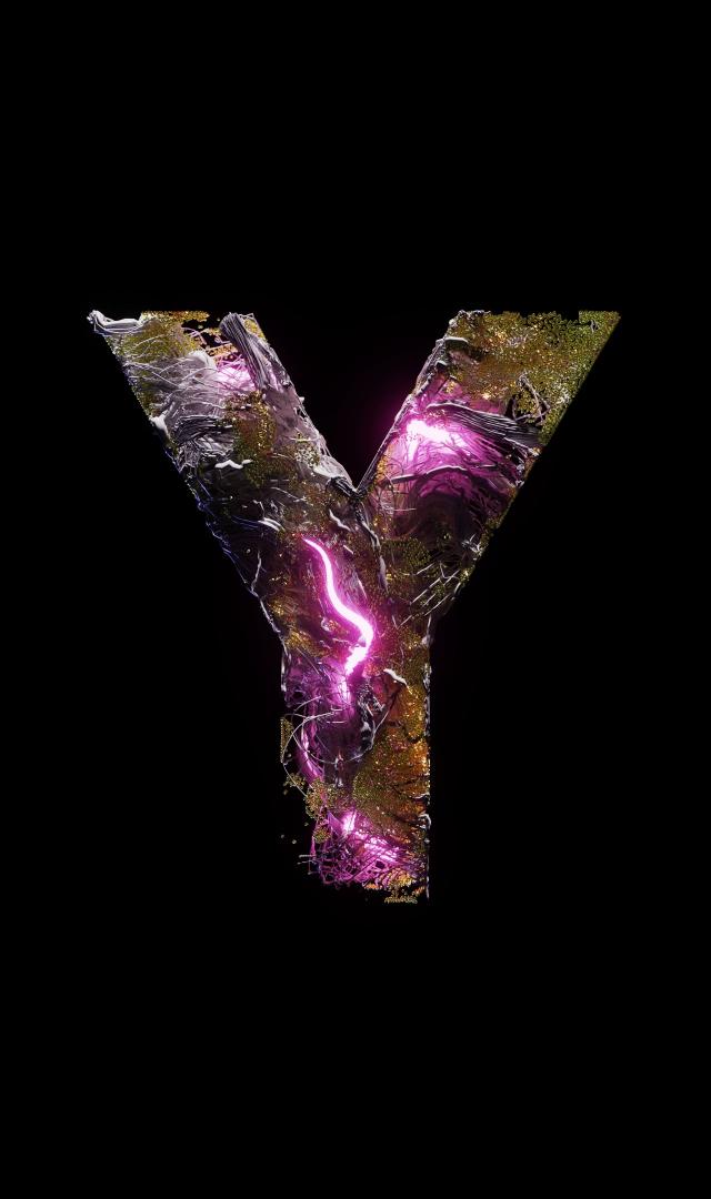 Luminous Letter Y - Related OpersCraft wallpaper