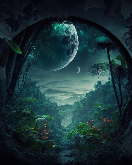 Lunar Jungle Portal - Related OpersCraft wallpaper
