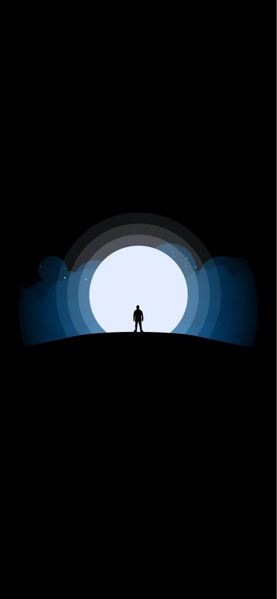 Lunar Silhouette Stargazer - Related OpersCraft wallpaper